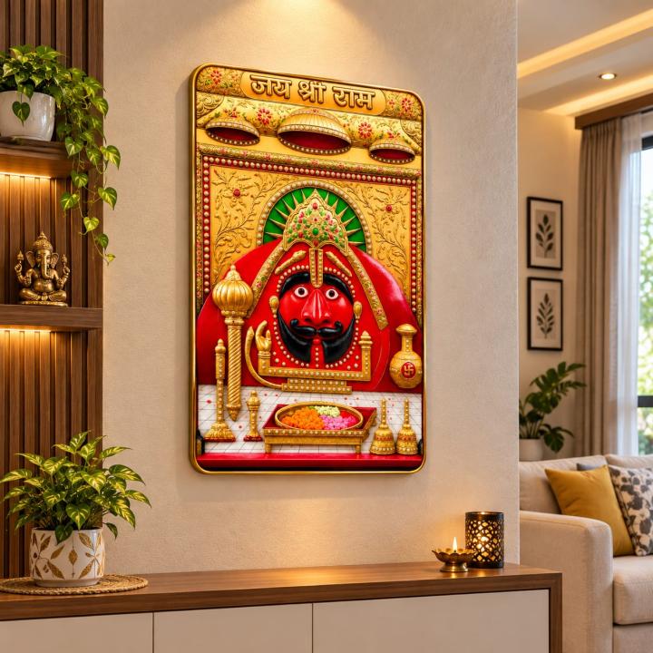 Balaji-Golden religious Frame category ready made frame